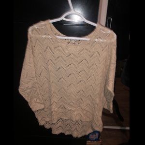 💖SALE💖 Tan knit top